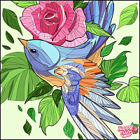 Flight of fancy , soaring spirits!